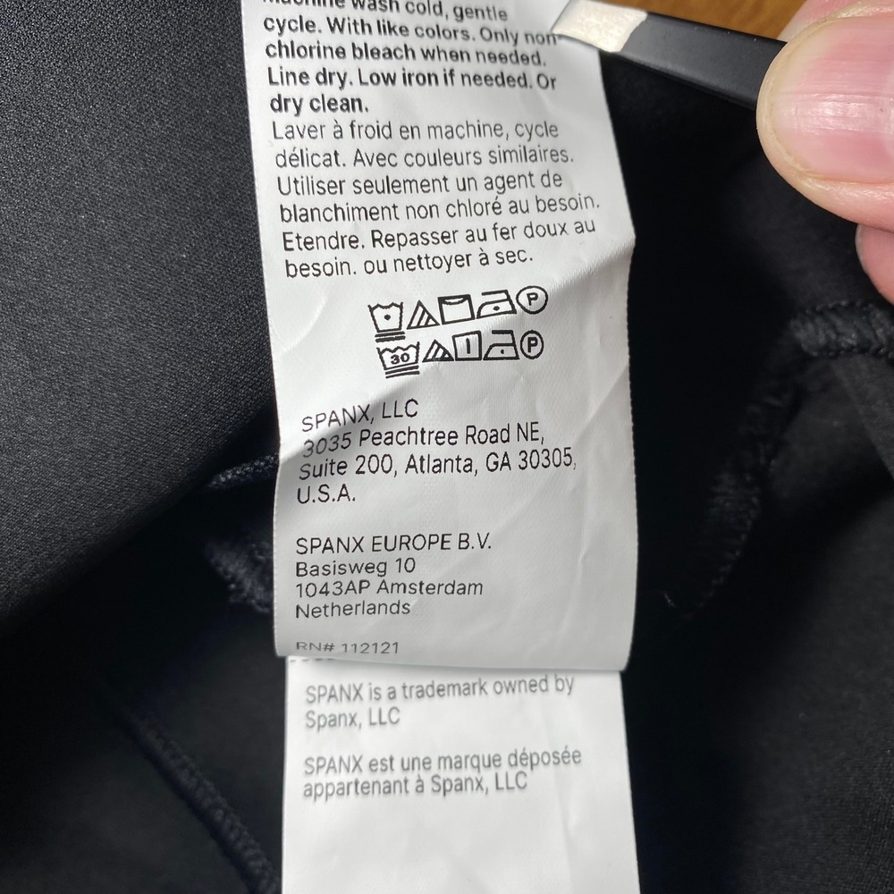 Spanx The Perfect Collection Ponte Shaping Midi Tank Dress Black 21294R 2X 2T - Picture 8 of 10